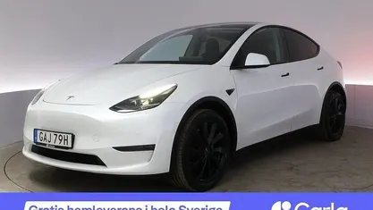 Vit Begagnad 2022 Tesla Model Y Long Range AWD SUV | 334 990 kr (Marknadspris)