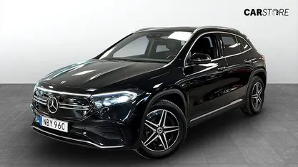 Svart Begagnad 2022 Mercedes EQA300 AMG SUV | 409 900 kr (Marknadspris)