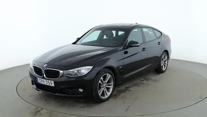 Svart Begagnad 2016 BMW 320 Gran Turismo Sport Line Halvkombi | 178 000 kr (Marknadspris)