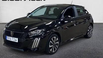 Begagnad Peugeot 208 75 HK (55 kW) 2024 Svart Halvkombi