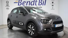 Grå platinum Begagnad 2022 Citroën C3 Shine Halvkombi | 134 500 kr (Marknadspris)