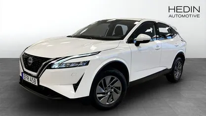 Vit Begagnad 2022 Nissan Qashqai Acenta SUV | 209 900 kr (Bra pris)