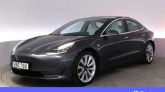 Grå Begagnad 2019 Tesla Model 3 Long Range AWD Sedan | 282 900 kr (Marknadspris)
