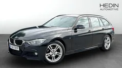 Svart (black) Begagnad 2017 BMW 320 M Sport Kombi | 198 700 kr (Marknadspris)