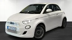 Vit (white) Begagnad 2020 Fiat 500e Icon Halvkombi | 159 900 kr (Bra pris)