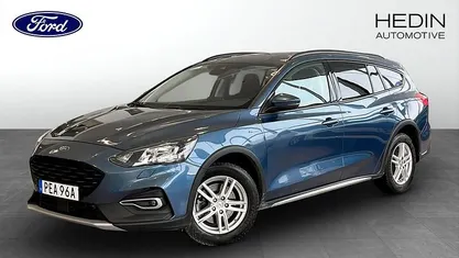 Begagnad Ford Focus Active 125 HK (91 kW) 2021 Blå Kombi