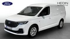 Frozen white Ny 2025 Ford Transit Limited | 323 400 kr (Marknadspris)