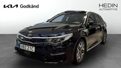 Svart (black) Begagnad 2020 Kia Optima Hybrid 2 Sedan | 229 900 kr (Marknadspris)