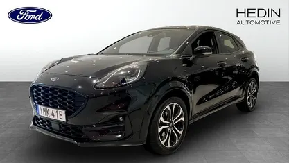 Svart (black) Begagnad 2022 Ford Puma ST-Line SUV | 209 000 kr (Bra pris)