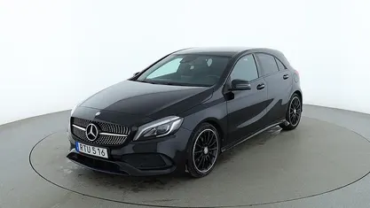 Svart Begagnad 2015 Mercedes A180 AMG Halvkombi | 165 000 kr (Marknadspris)
