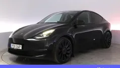 Svart Begagnad 2022 Tesla Model Y Performance SUV | 409 900 kr (Bra pris)