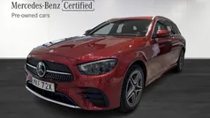 Röd (red) Begagnad 2021 Mercedes E300 Premium Kombi | 459 000 kr (Dyr)