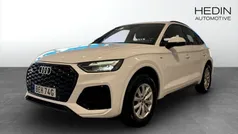 Vit (white) Begagnad 2021 Audi Q5 Sportback S-Line SUV | 429 900 kr (Bra pris)