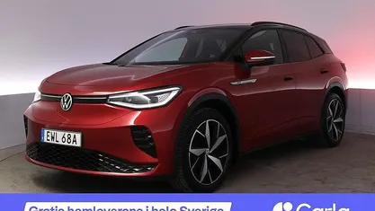 Röd Begagnad 2022 VW ID.4 GTX SUV | 337 990 kr (Marknadspris)