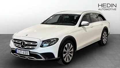 Begagnad Mercedes E220 194 HK (142 kW) 2018 Vit (white) Kombi
