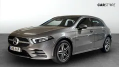 Mörkgrå (silver) Begagnad 2021 Mercedes A250 AMG line Halvkombi | 289 900 kr (Marknadspris)