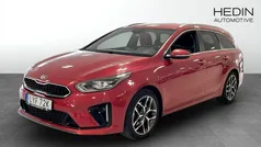 Röd (red) Begagnad 2019 Kia Ceed Sportswagon GT-Line Kombi | 199 900 kr (Marknadspris)