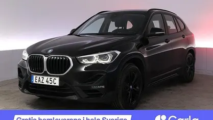 Svart Begagnad 2022 BMW X1 Sport Line SUV | 268 900 kr (Marknadspris)