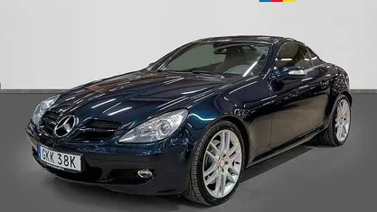 Blå Begagnad 2006 Mercedes SLK280 Cab | 139 600 kr (Bra pris)