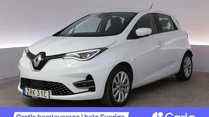 Vit Begagnad 2021 Renault Zoe Zen Halvkombi | 158 990 kr (Marknadspris)