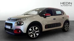 Silver Begagnad 2018 Citroën C3 PureTech Halvkombi | 119 900 kr (Marknadspris)
