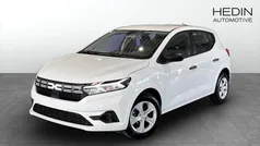 Vit Ny 2025 Dacia Sandero Halvkombi | 189 900 kr (Marknadspris)