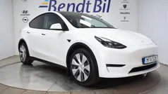 Vit Begagnad 2022 Tesla Model Y Long Range SUV | 414 500 kr (Superpris)