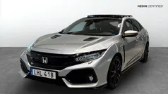 Silver Begagnad 2018 Honda Civic Halvkombi | 189 000 kr (Bra pris)