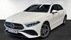 Vit (white) Begagnad 2024 Mercedes A250 AMG Halvkombi | 364 900 kr