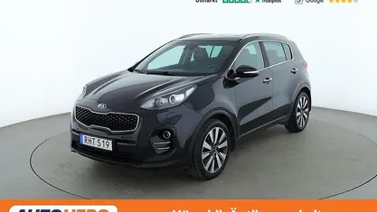 Svart Begagnad 2016 Kia Sportage SUV | 135 000 kr (Marknadspris)