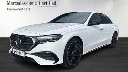 Begagnad Mercedes E300 Advanced 313 HK (230 kW) 2025 Vit Sedan
