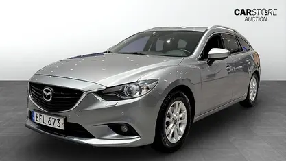 Grå Begagnad 2015 Mazda 6 Kombi | 89 900 kr (Superpris)