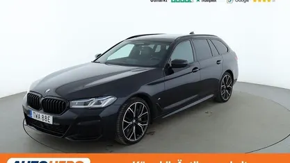 Svart Begagnad 2021 BMW 540 M Sport Kombi | 565 000 kr (Marknadspris)