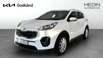Begagnad Kia Sportage Comfort 116 HK (85 kW) 2016 Vit SUV
