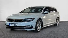 Vit Begagnad 2017 VW Passat R-line Kombi | 179 900 kr (Marknadspris)