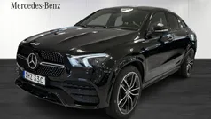 Svart (black) Begagnad 2022 Mercedes GLE350e AMG Sportkupé | 839 900 kr (Marknadspris)