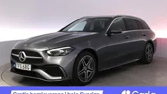 Grå Begagnad 2022 Mercedes C300e AMG Kombi | 379 900 kr (Marknadspris)
