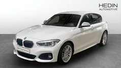 Vit (white) Begagnad 2018 BMW 118 M Sport Halvkombi | 174 500 kr (Bra pris)