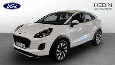 Vit (white) Begagnad 2023 Ford Puma Gen-E Titanium Halvkombi | 199 900 kr (Bra pris)