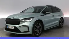 Silver Begagnad 2022 Skoda Enyaq iV SportLine SUV | 423 900 kr (Marknadspris)