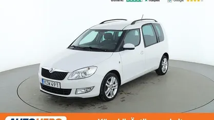 Vit Begagnad 2014 Skoda Roomster Minibuss | 81 000 kr (Marknadspris)