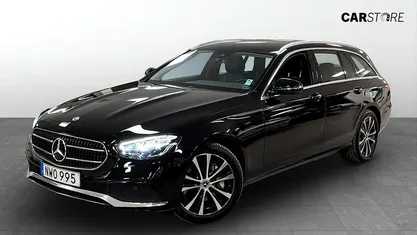 Svart Begagnad 2022 Mercedes E300 Avantgarde Kombi | 349 900 kr (Bra pris)