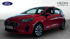 Röd (red) Begagnad 2022 Ford Fiesta Titanium Halvkombi | 164 900 kr (Marknadspris)