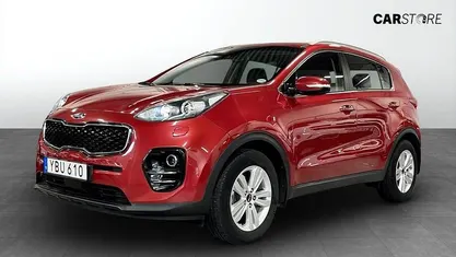 Röd (red) Begagnad 2016 Kia Sportage Comfort SUV | 159 900 kr (Superpris)