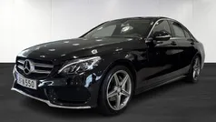 Svart (black) Begagnad 2014 Mercedes C220 AMG line Sedan | 220 000 kr (Lite dyr)