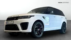 Vit (white) Begagnad 2020 Land Rover Range Rover Sport SVR SUV | 799 000 kr (Superpris)