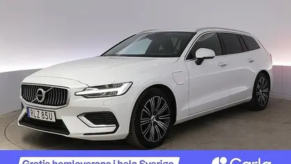Vit Begagnad 2021 Volvo V60 Inscription Kombi | 349 900 kr (Bra pris)