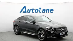 Svart Begagnad 2016 Mercedes GLC250 AMG Sportkupé | 329 000 kr (Marknadspris)