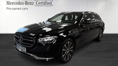 Svart (black) Begagnad 2023 Mercedes E300 Avantgarde Kombi | 529 000 kr (Superpris)