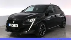 Svart Begagnad 2021 Peugeot e-208 GT Halvkombi | 190 900 kr (Marknadspris)